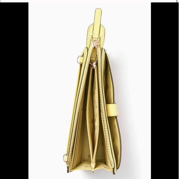 Kate Spade Jackson Small Tab Crossbody Limelight - Picture 3 of 6